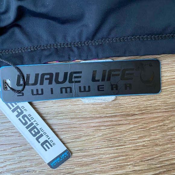 NWT Wave Length Reversible Swim Shorts Multicolored Paisley Print XL - Picture 4 of 4